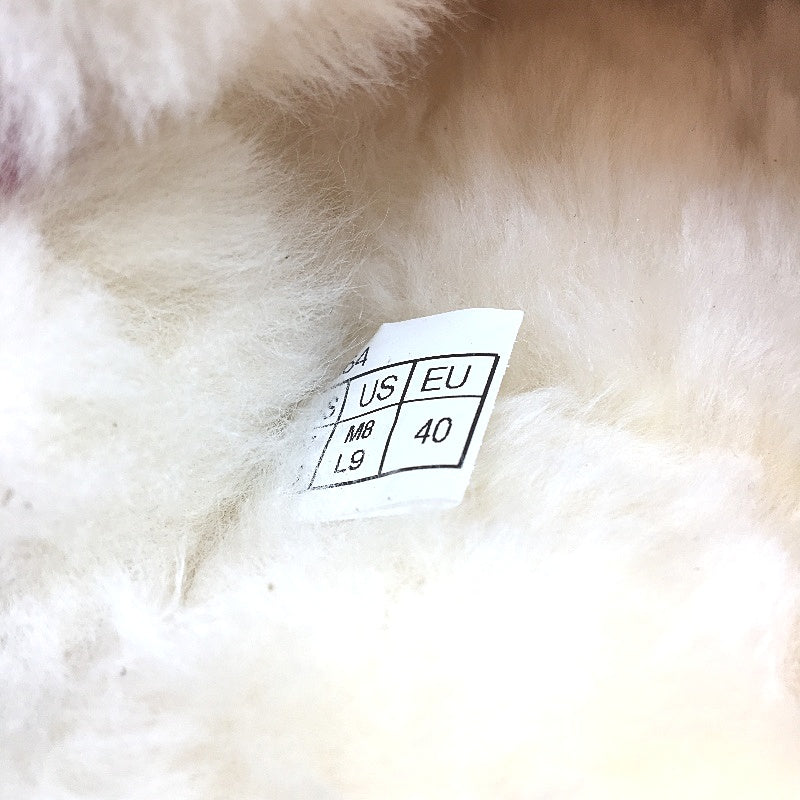 UGG Shepherd Australian Sheepskin Chestnut Muffin Slippers Unisex AU M7 L9 NEW