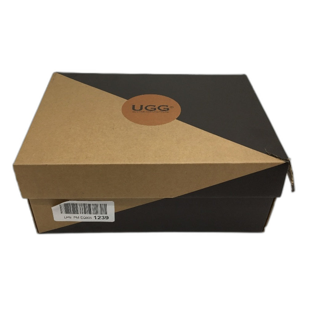 UGG Shepherd Australian Sheepskin Chestnut Muffin Slippers Unisex AU M7 L9 NEW