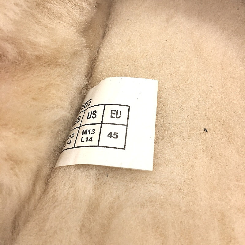 UGG Shepherd Australian Sheepskin Chestnut Bred Slippers Unisex AU M12 L14 NEW