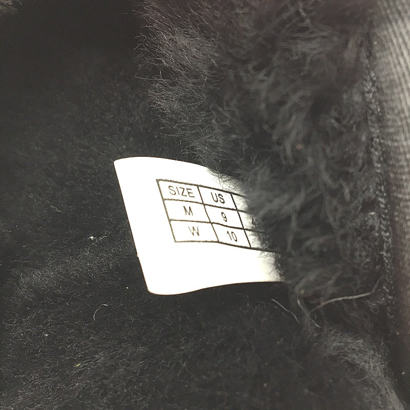 UGG Outback Australian Sheepskin Black Barwon Slipper Unisex US M9 L10 NEW