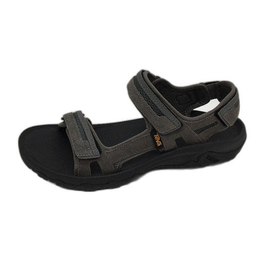 Teva Hudson Summer Strapped Grey Suede Sandals Mens Size US 12 EU 45.5 NEW