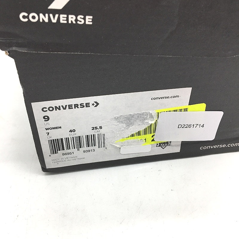 Converse Chuck Taylor All Star Shoreline Knit Slip Low Top White Ladies US 9 NEW