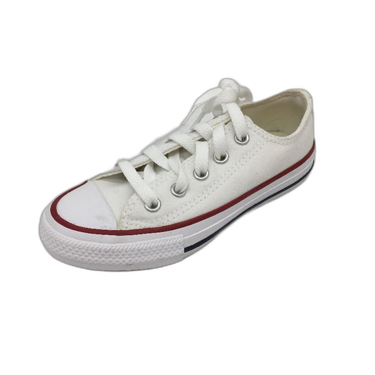 Converse White Chuck All Star CT Low Top Sneakers KIDS Youth US 11 EU 28 NEW
