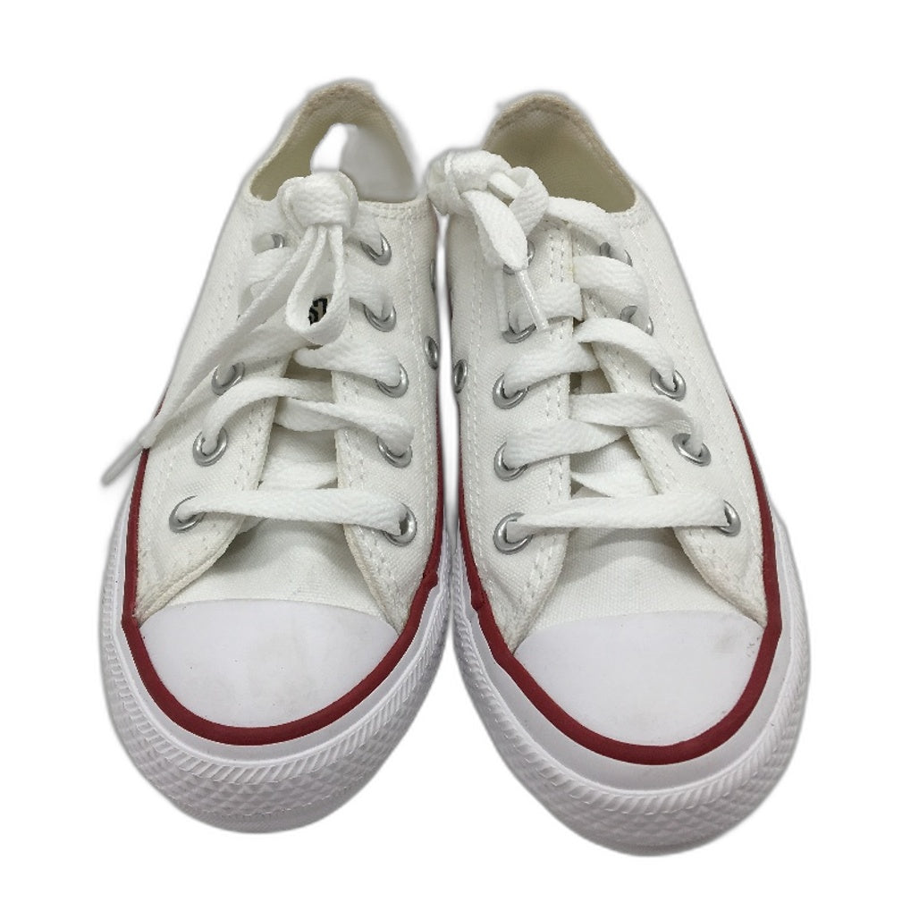 Converse White Chuck All Star CT Low Top Sneakers KIDS Youth US 11 EU 28 NEW