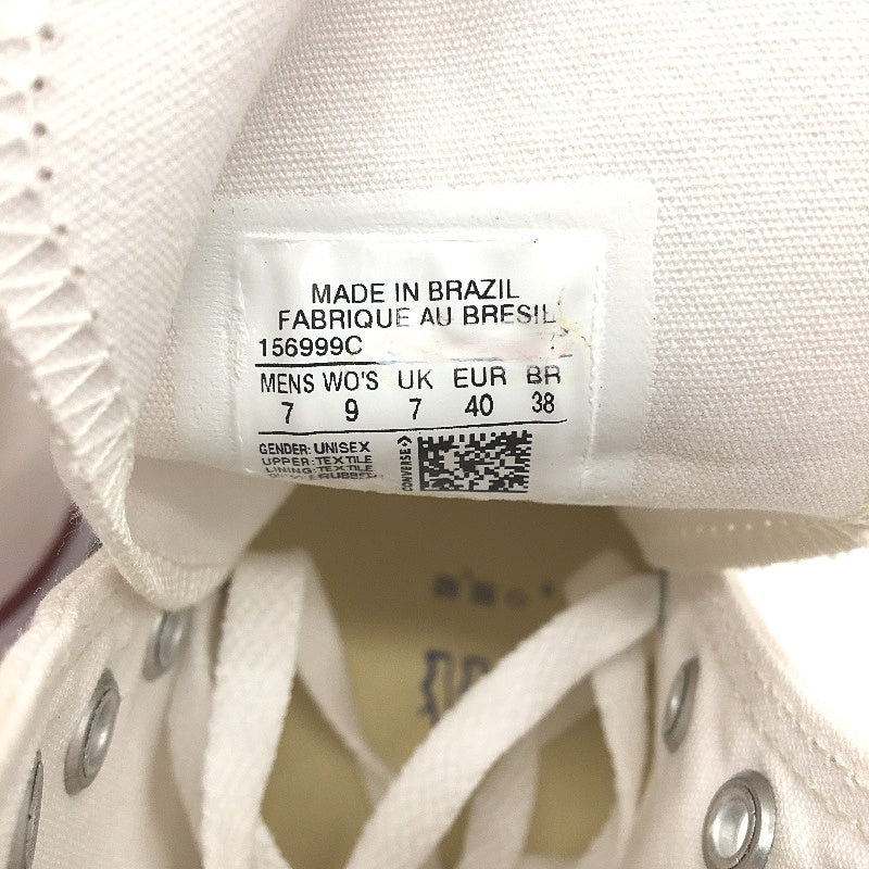 Converse White Chuck All Star High Top Sneakers Unisex US M7 L9 EU 40 DEMO