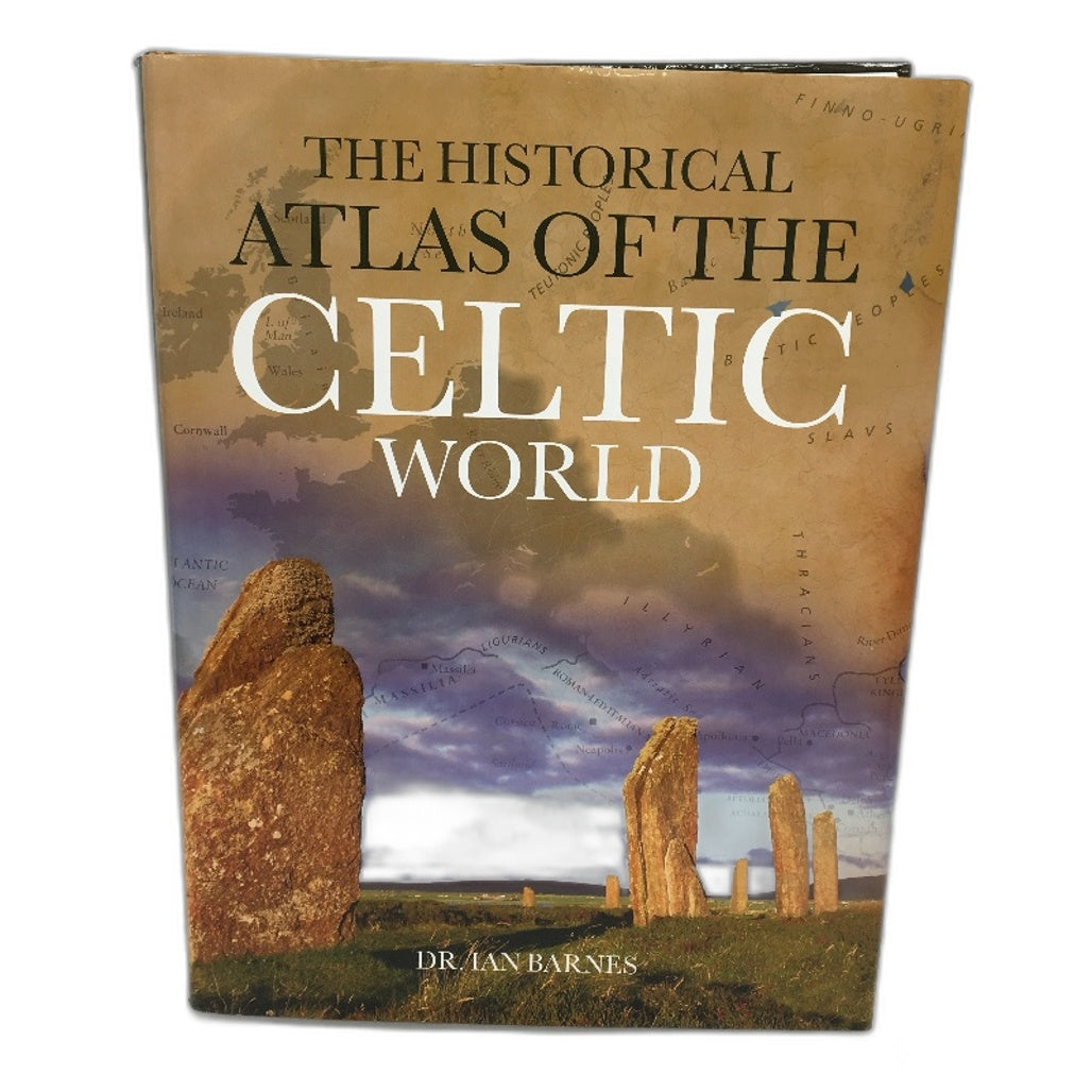 2009 The HIstorical Atlas Of The Celtic World BY Dr Ian Barnes Hard Cover Book