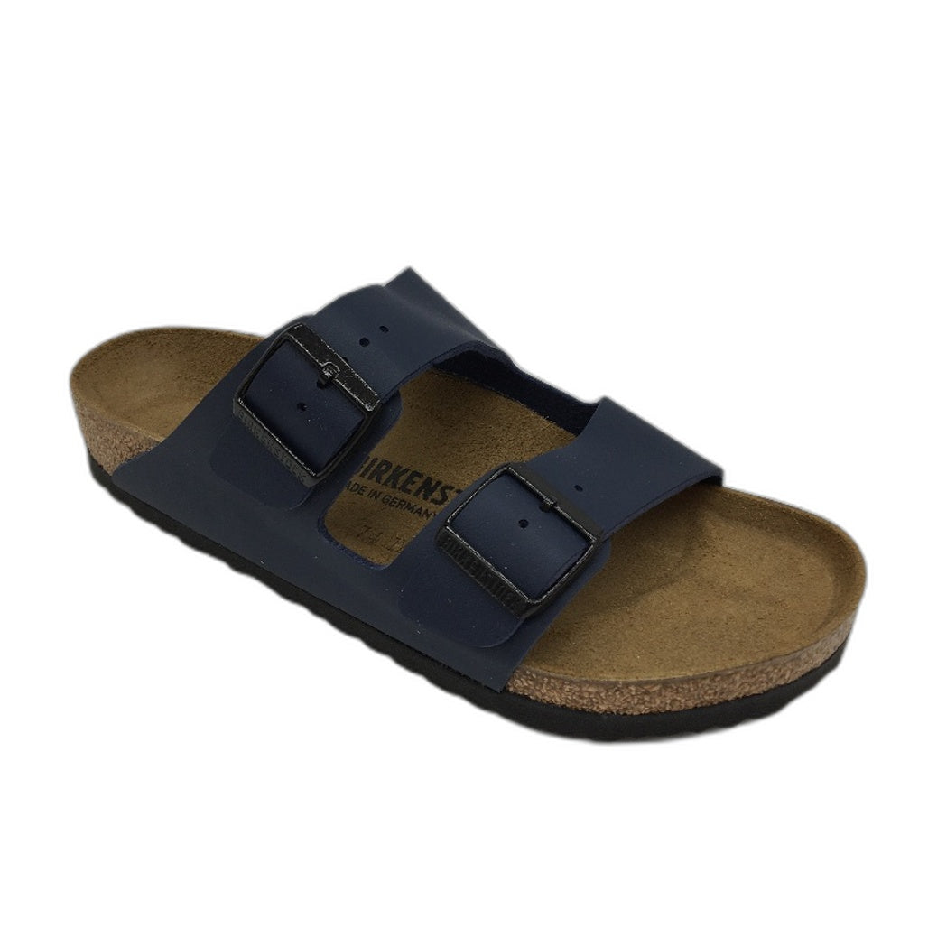 Birkenstock Classic Arizona Blue Regular Fit 2 Strap Slides Unisex 42 L11 M9 NEW