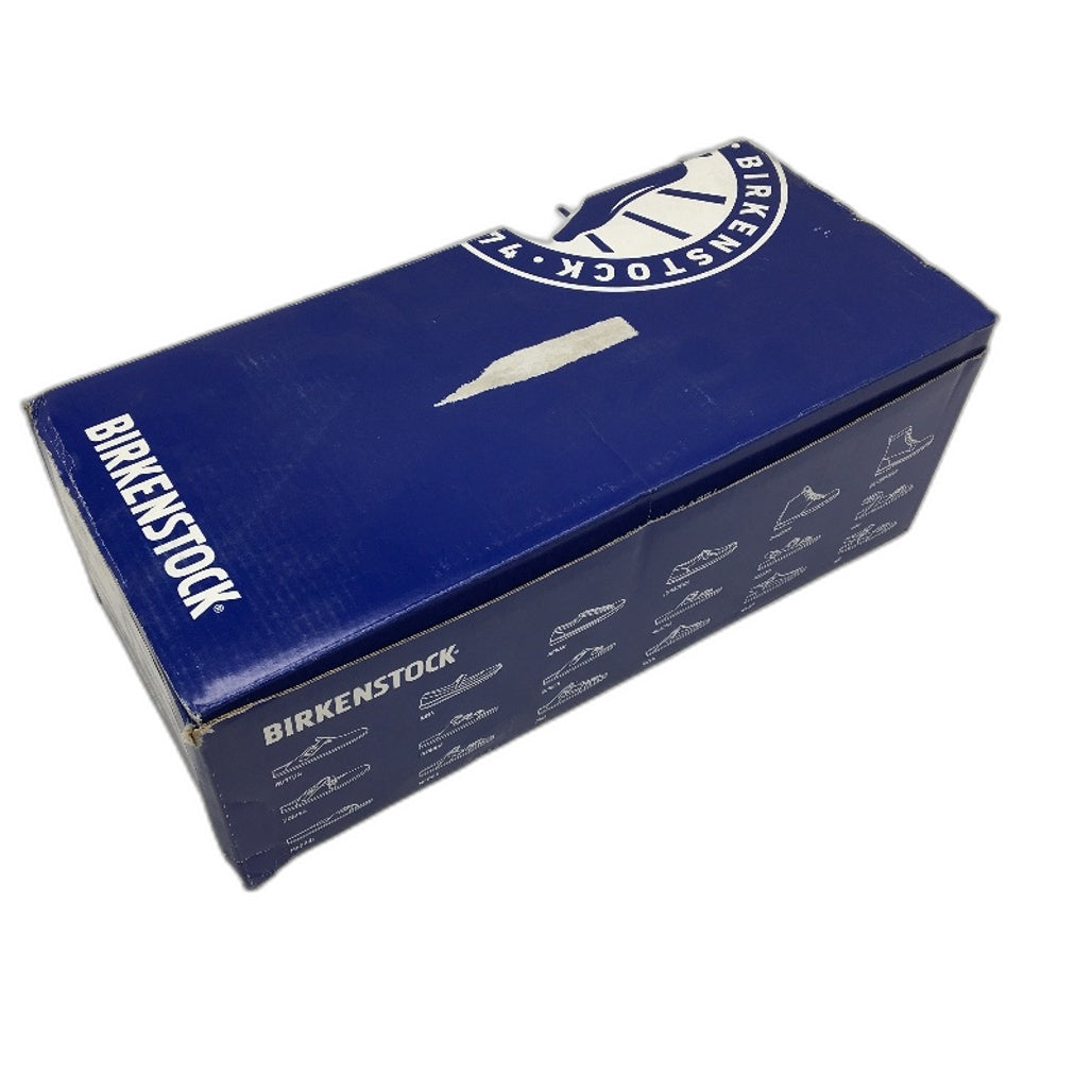 Birkenstock Arizona Dark Brown Regular Fit Leather Slides EU 38 US Sz M5 L7 NEW