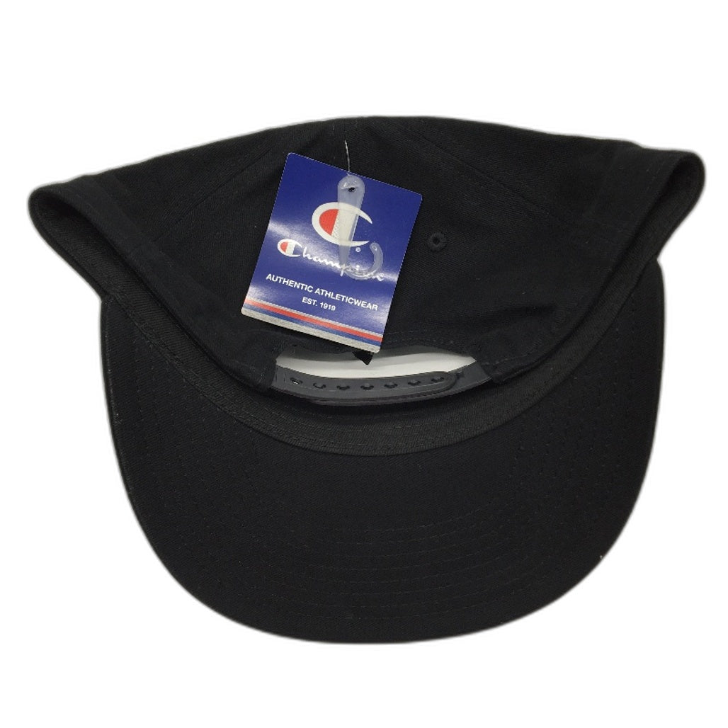 Champion 3 Pack Black Red Blue Logo Snapback Baseball Cap Unisex One Size NEW