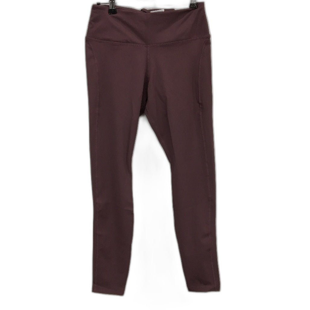 Nike Fast Pocket Mid Rise Plum Purple Running Leggings Ladies Size Medium NEW