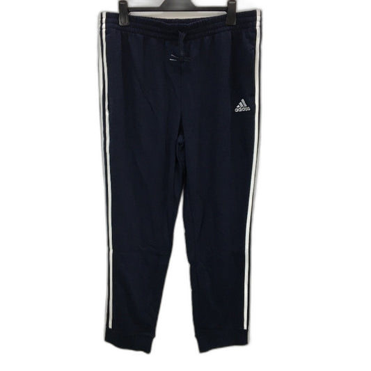 Adidas 3 Stripes French Terry Navy Blue Tapered Trackpants Mens Size 2XL NEW
