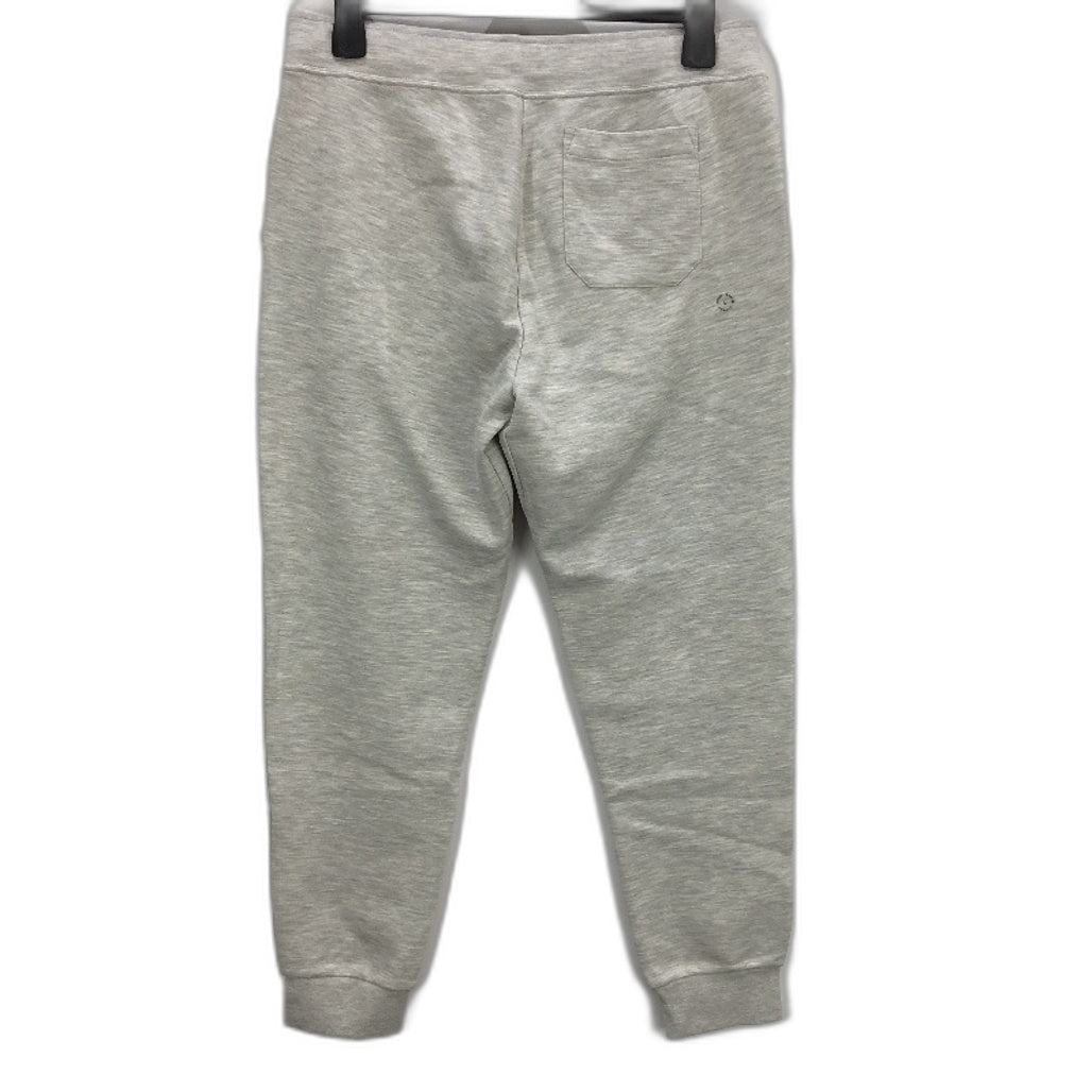 Ralph Lauren Polo Double Knit Drawstring Grey Jogger Pants Mens Size Large NEW