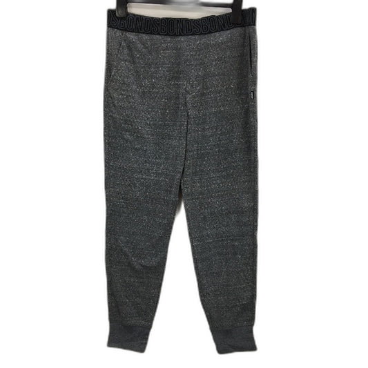 Bonds Fleece Knit Grey Marle Tapered Cuff Leggings Ladies Size XL NEW