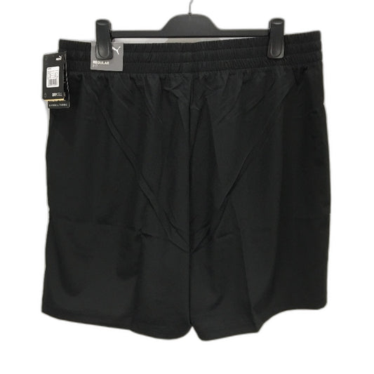 Puma Performance Woven 7 Inch Black Training Shorts Mens Size 2XL NEW
