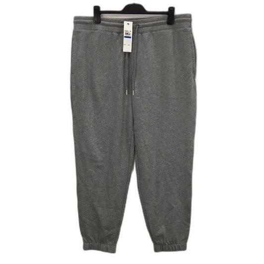 Calvin Klein Brushed Cotton Terry Heather Grey Jogger Pants Mens Size XL NEW