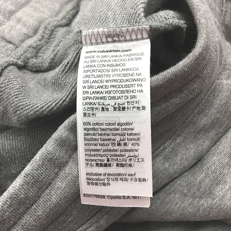 Calvin Klein Brushed Cotton Terry Heather Grey Jogger Pants Mens Size XL NEW