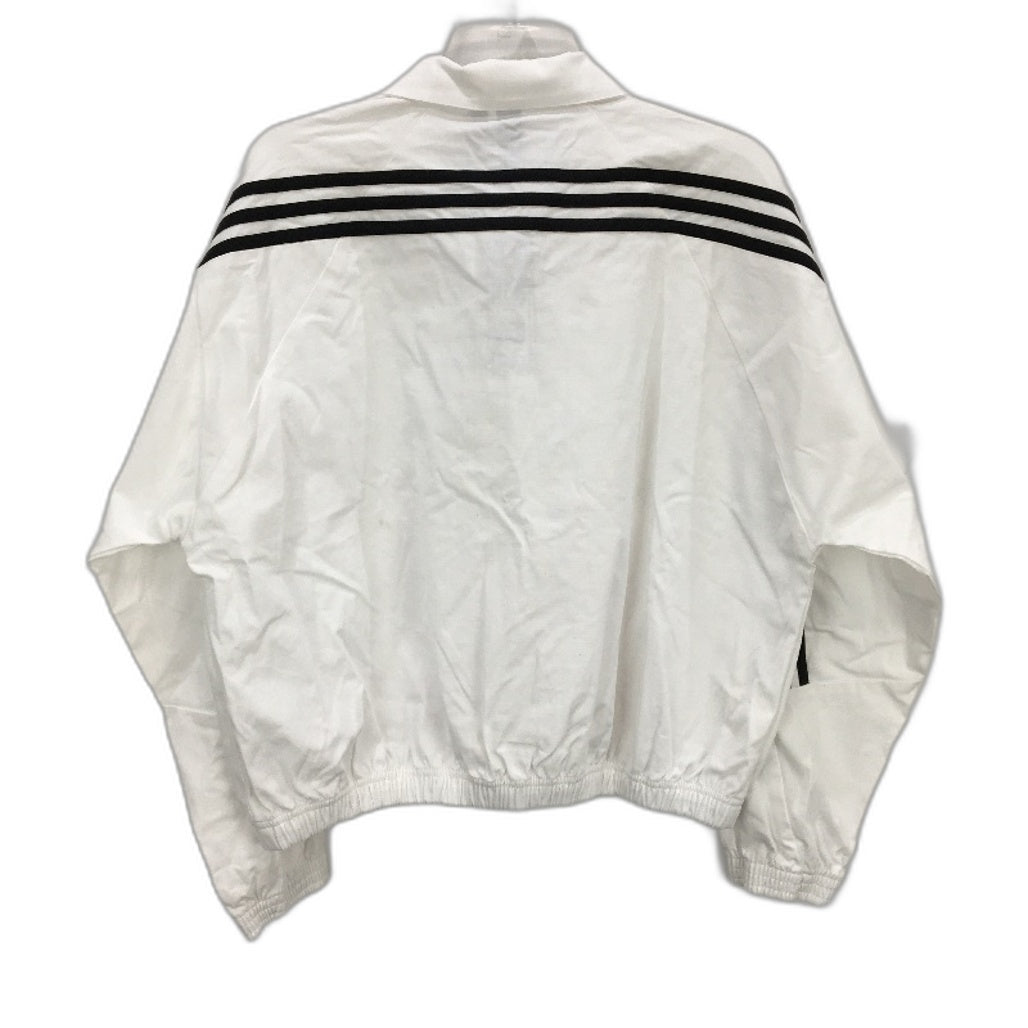 Adidas Primegreen Future Icon Woven White Track Jacket Ladies Size Medium NEW