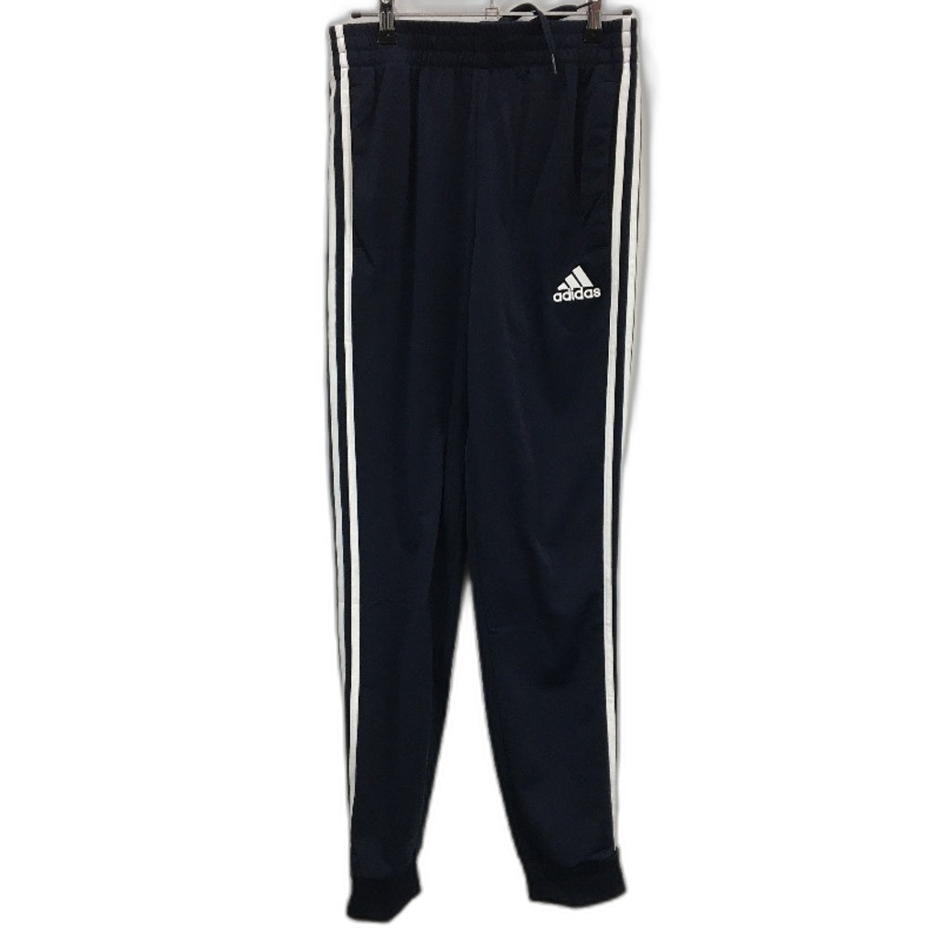 Adidas Essentials 3 Stripes Navy Blue Zip Up Track Suit Mens Size UK 36/38 NEW