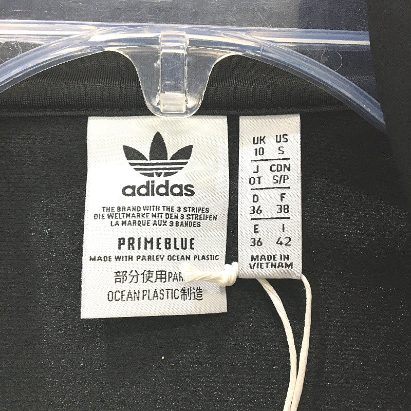 Adidas Adicolor Classics Firebird Black Track Jacket Ladies Size UK 10 NEW