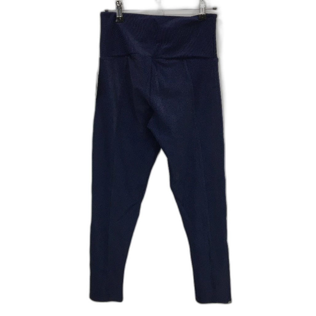 Onzie Sweetheart Midi Ribbed Navy Blue Yoga Leggings Ladies Size M/L NEW