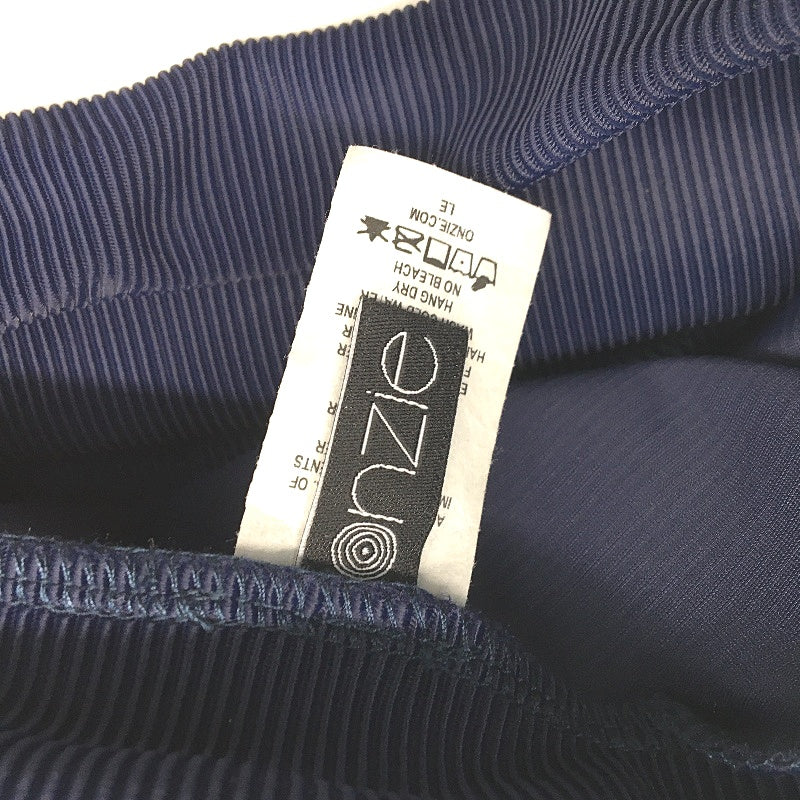 Onzie Sweetheart Midi Ribbed Navy Blue Yoga Leggings Ladies Size M/L NEW