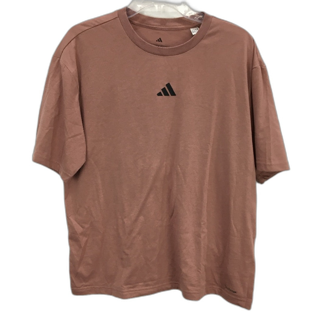 Nike ClimaCool Clay Brown Oversized Fit Basic Essentials T-Shirt Ladies Size XS