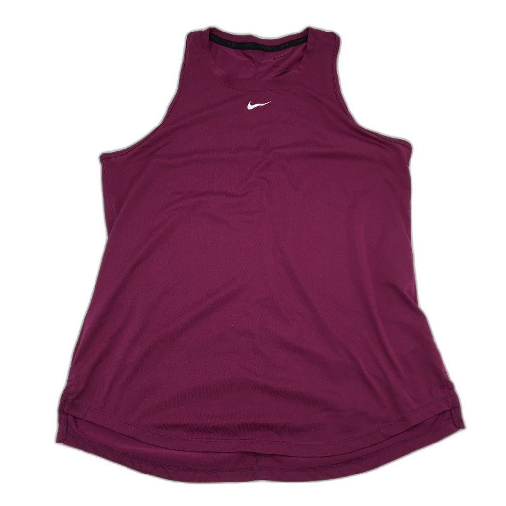 Nike Dri-Fit One Stantard Fit Purple Training Tank Ladies Size Small