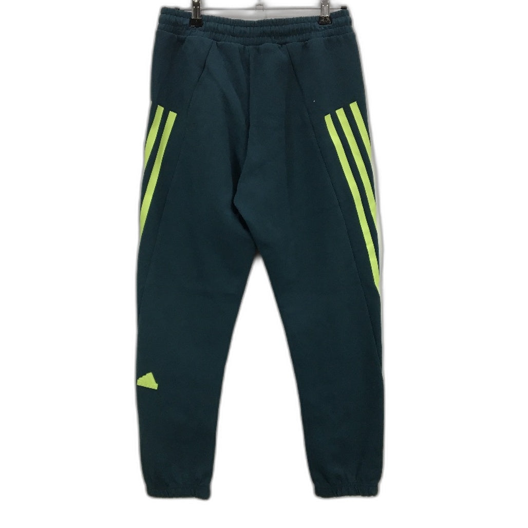 Adidas Pine Green 3 Stripes Tracksuit Pants Sweatpants Joggers Womens Size S