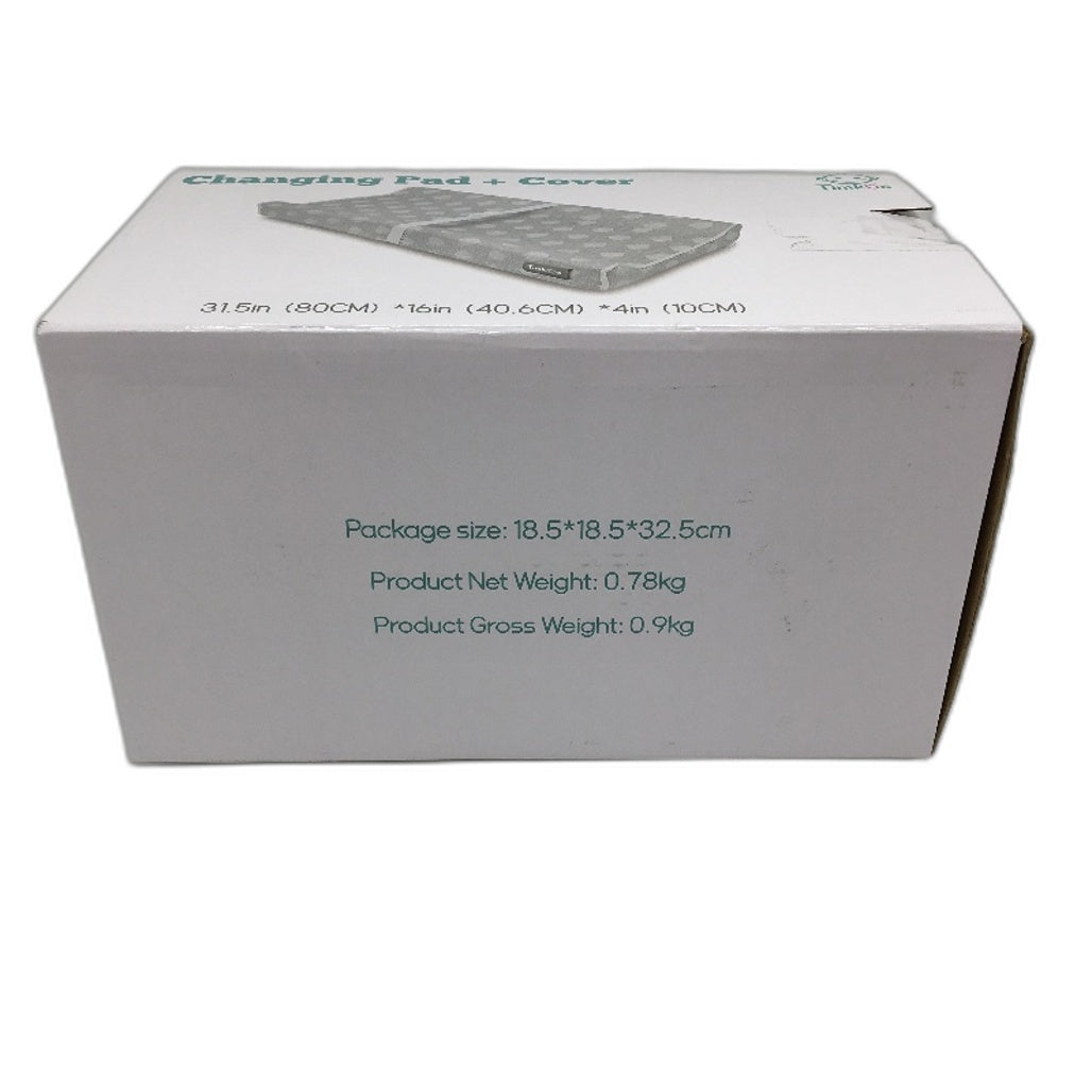 Timkos Baby Waterproof Changing Pad Mat With Removeable Cover Non Slip NEW