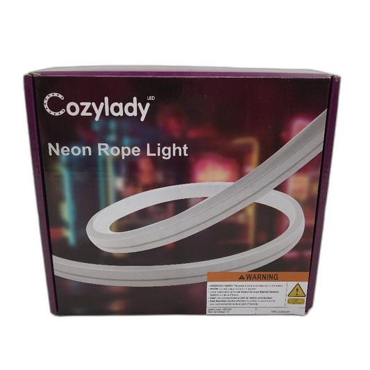 Cozylady RGB Neon LED Rope Light Strip 12M Waterproof DIY App Remote Control NEW