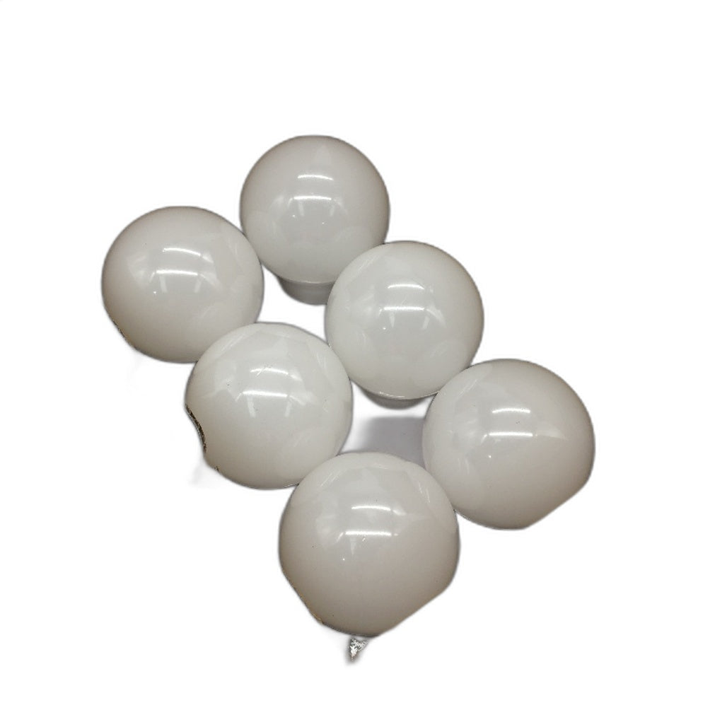 LUTW 6 Pack E27 LED Light Bulbs 5Watts G45 3000K 480 Lumens 25000 Hours NEW