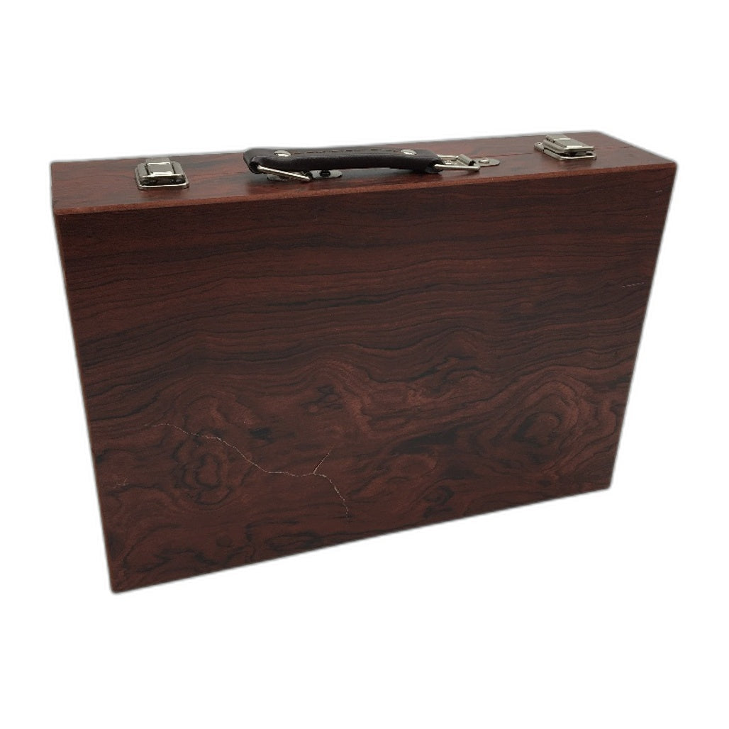 KINSPORY 139PCS Art Supplies Set With Double Layer Wooden Storage Case NEW