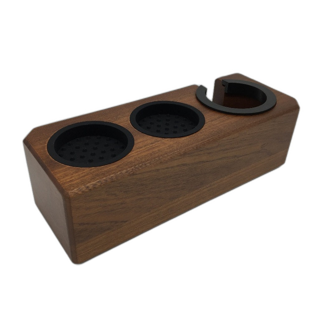 Bamynoir Wooden Espresso Knock Box Tamping Station Tamper Holder 51 54 58 MM NEW