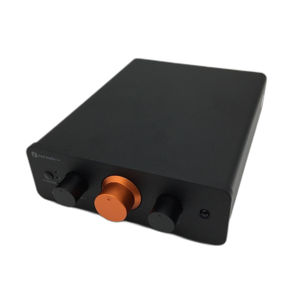 Fosi Audio P4 Mini Preamp With 3 RCA Inputs Home Audio Stereo Pre Amplifier NEW