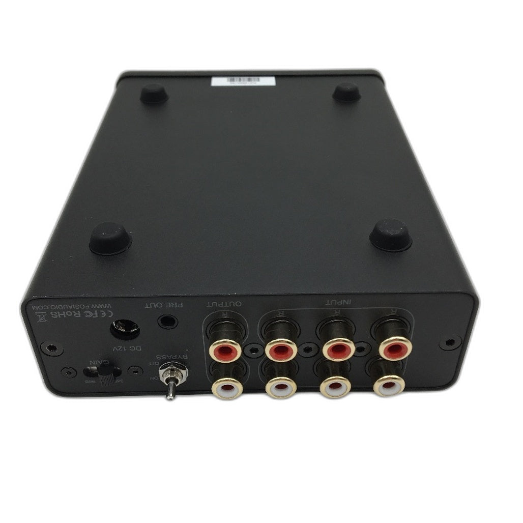 Fosi Audio P4 Mini Preamp With 3 RCA Inputs Home Audio Stereo Pre Amplifier NEW