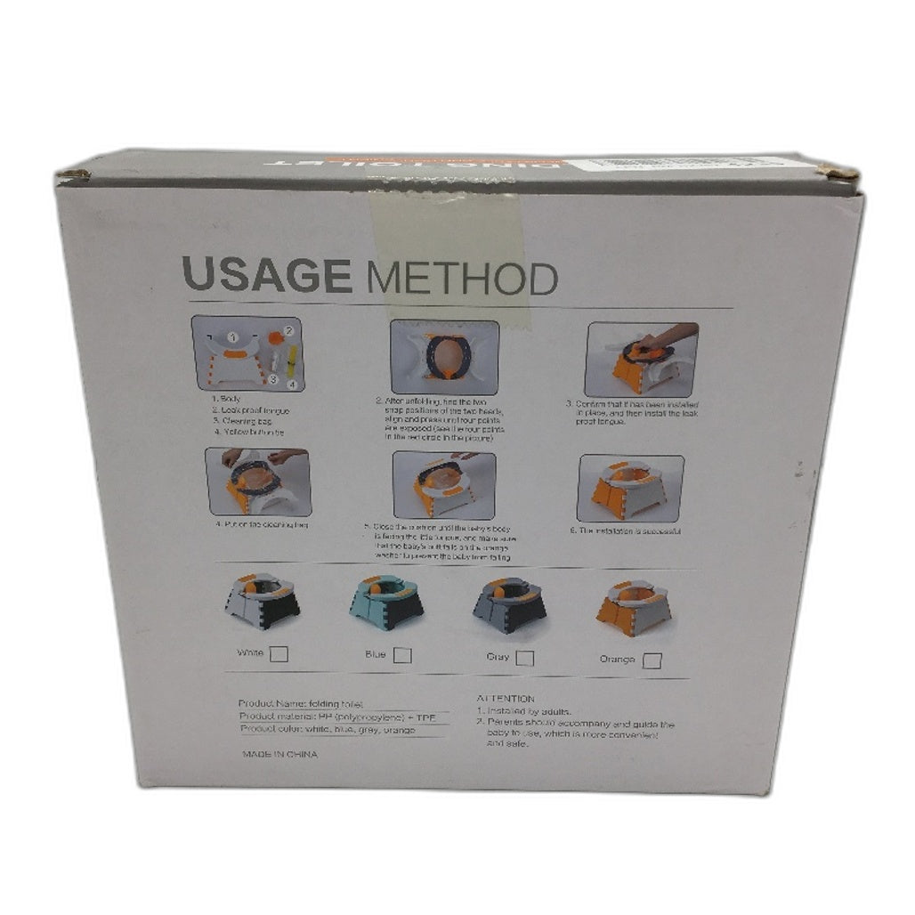 Kids Travel Potty Portable Folding Toilet Seat Baby Training Indoor Outdoor NEW