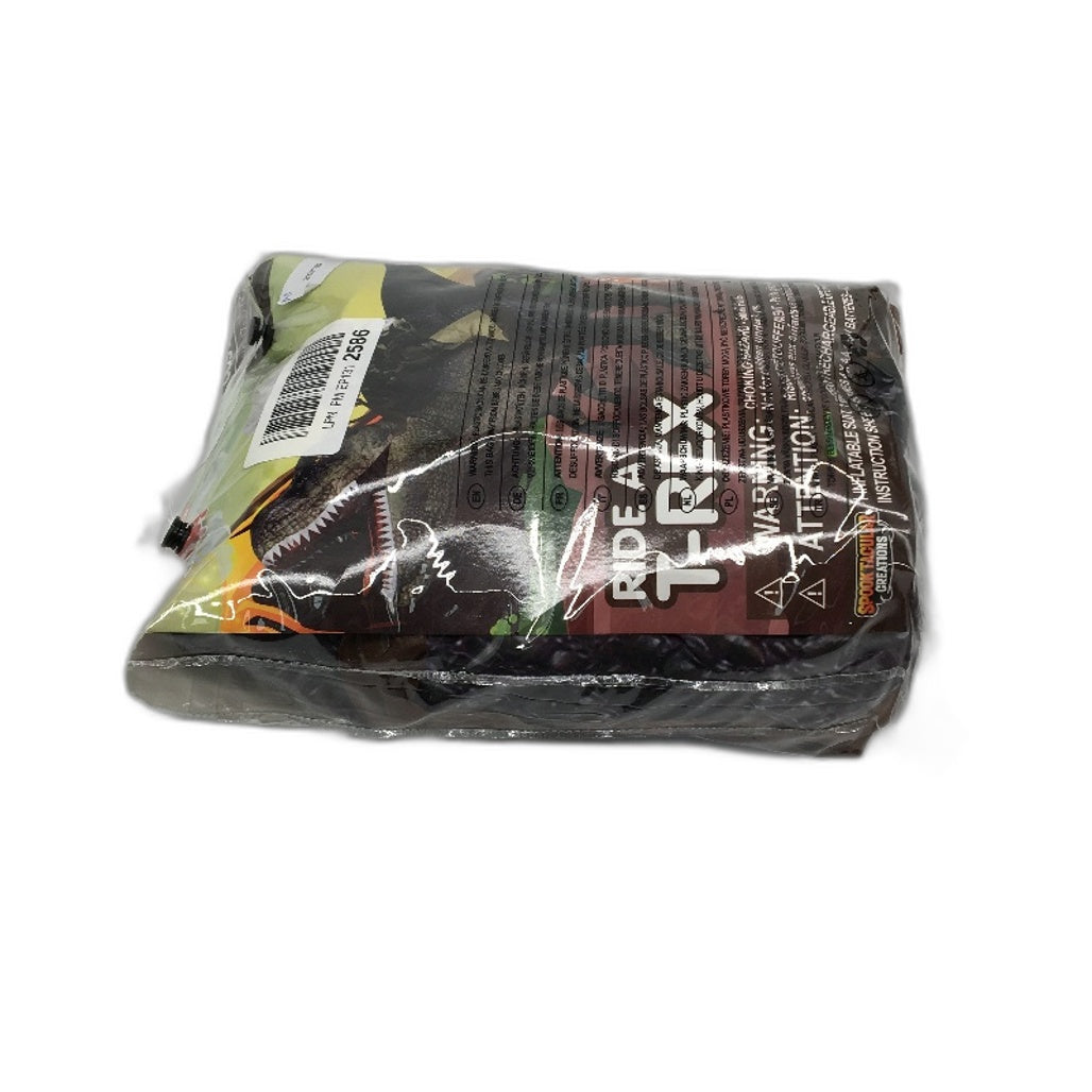 Spooktacular Creations Ride A T Rex Dinosaur Costume Blow Up For Age 7-10 NEW