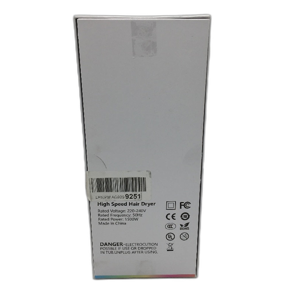 High Speed Fast Drying Hair Blow Dryer 1500W Adjustable Speed Temperature NEW