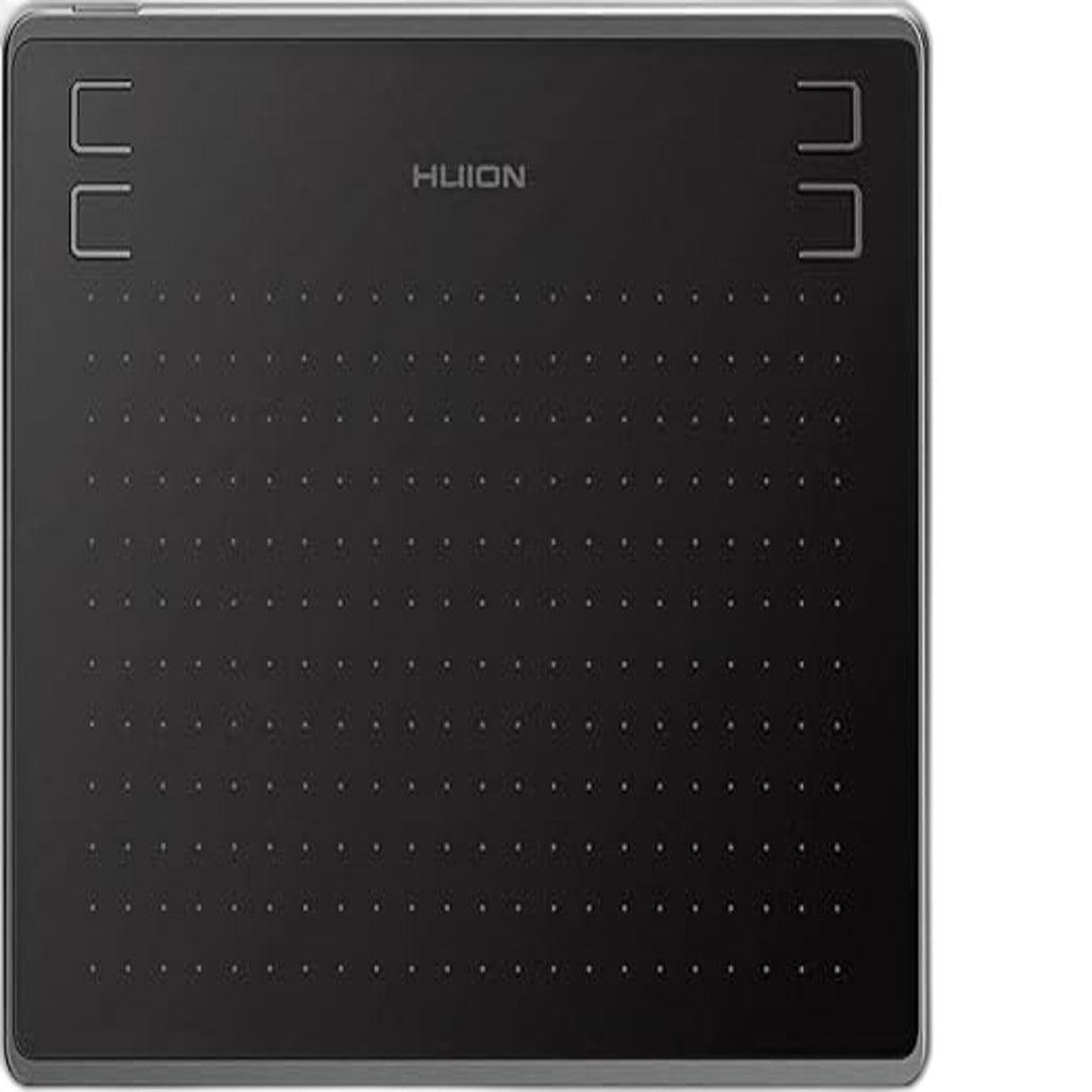 HUION HS64 Graphics Drawing Pen Tablet With Stylus Windows Linux Mac Android NEW