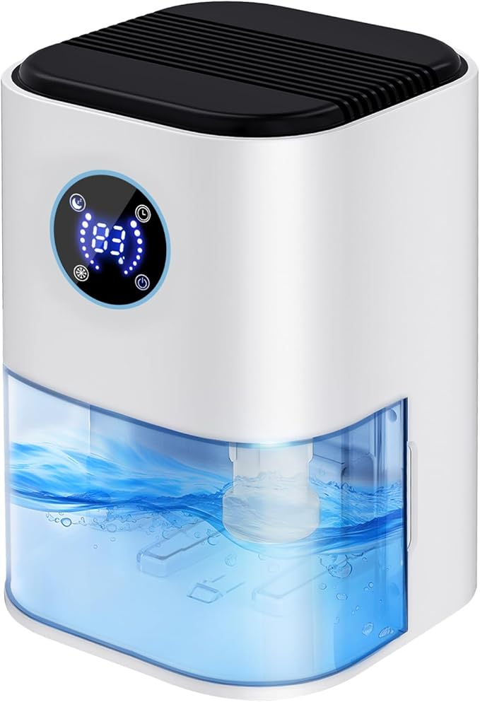 Portable 2000ML Dehumidifier Air Purifier Touchscreen Control Ultra Quiet NEW