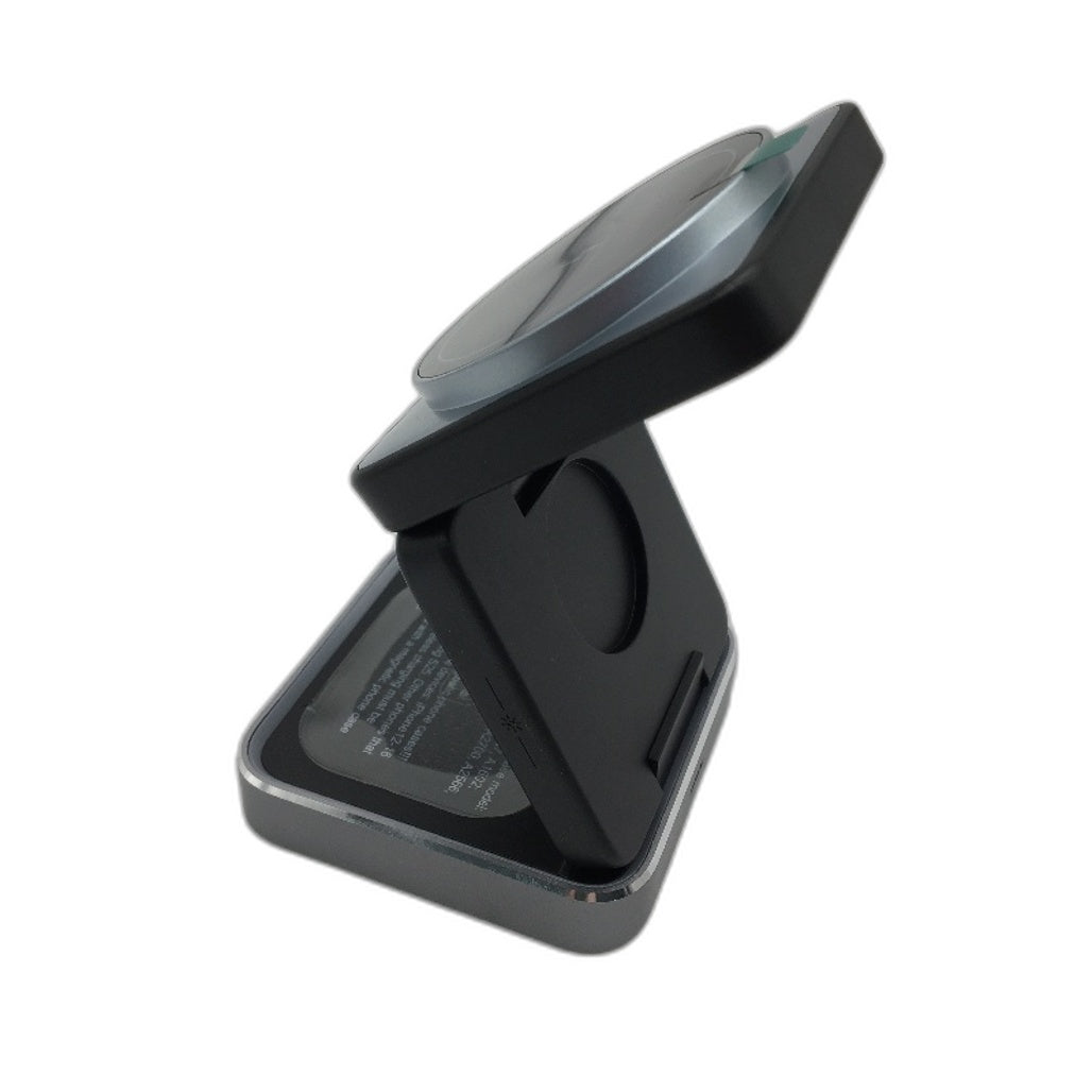 Augnner Compact 3 In 1 Foldable Apple Wireless Charger Fast Charging Station NEW