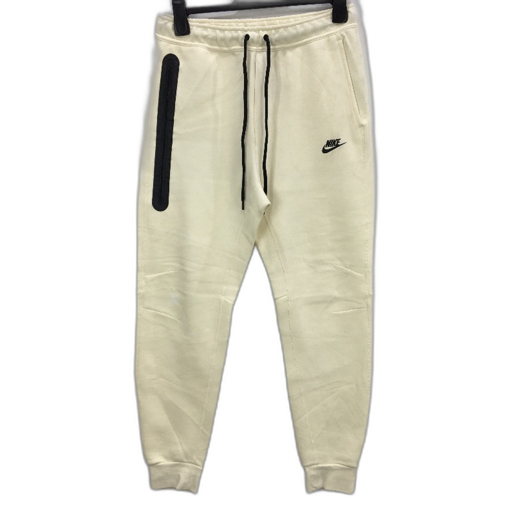 Nike Lemon Yellow Cotton Blend Elastic Waist Track Pants Ladies Size M