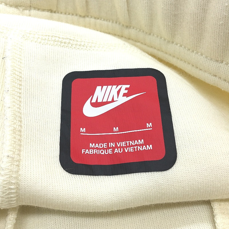 Nike Lemon Yellow Cotton Blend Elastic Waist Track Pants Ladies Size M