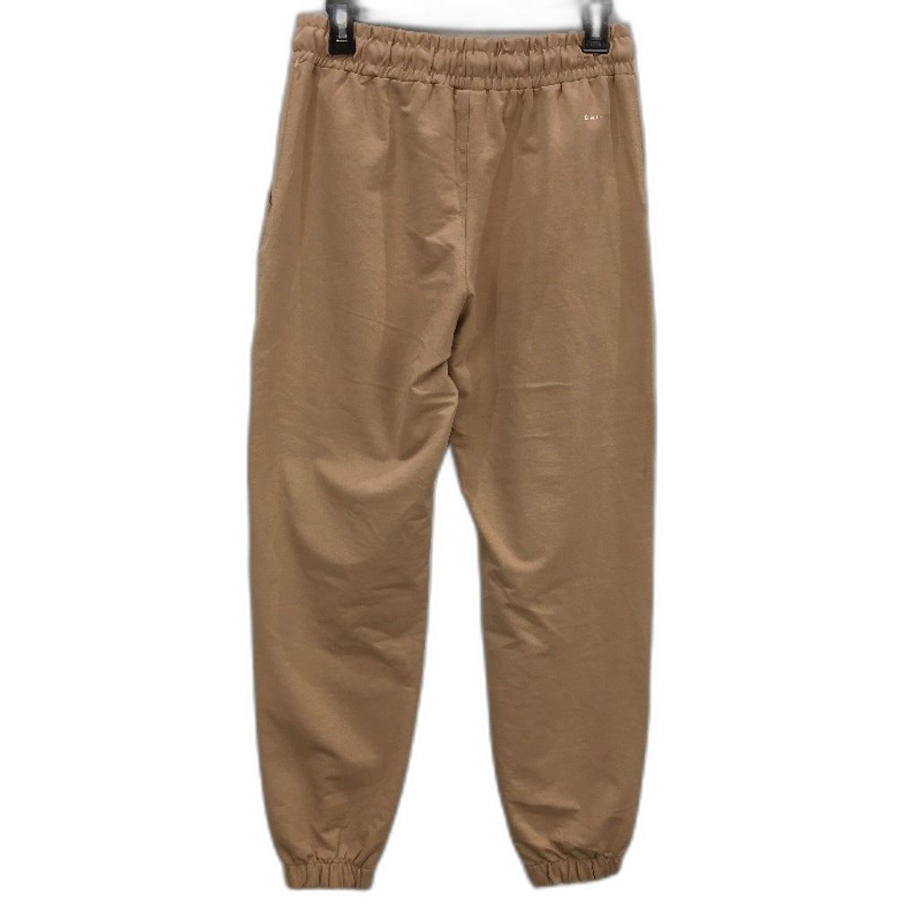 Nike Dri Fit Tan Brown Slim Fit Elastic Waist Track Casual Pants Ladies Size 2XL