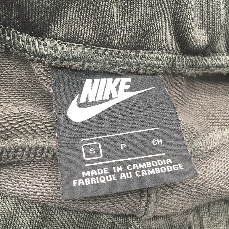 Nike Olive Green Cotton Blend Airmax Elastic Waist Track Pants Mens Size S