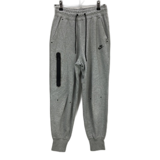 Nike Grey Cotton Blend Lightweight Elastic Waist Track Pants Ladies XS