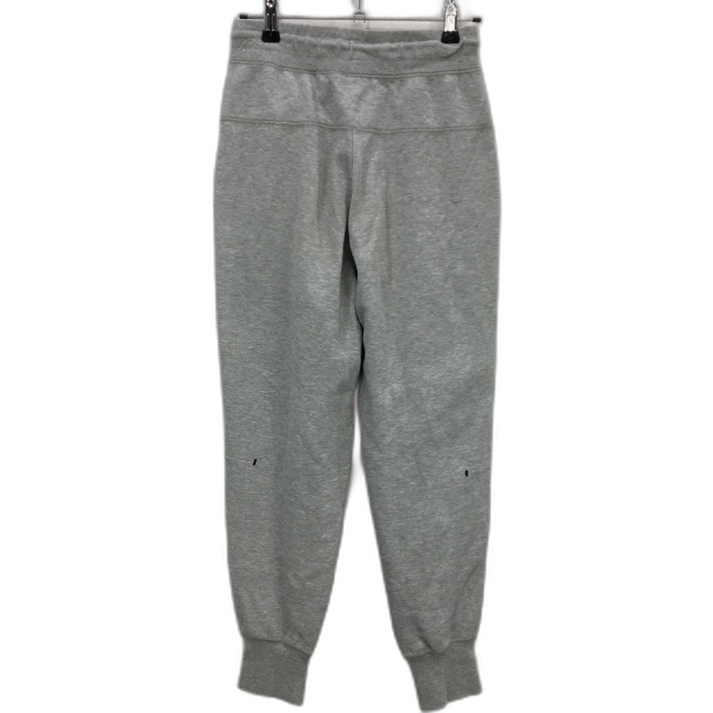Nike Grey Cotton Blend Lightweight Elastic Waist Track Pants Ladies XS