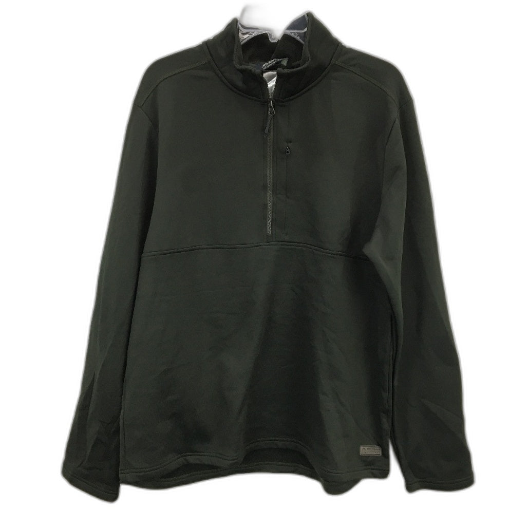 Kathmandu Olive Green Quarter Zip Fleece Soft Lined Pullover Jumper Mens Size XL