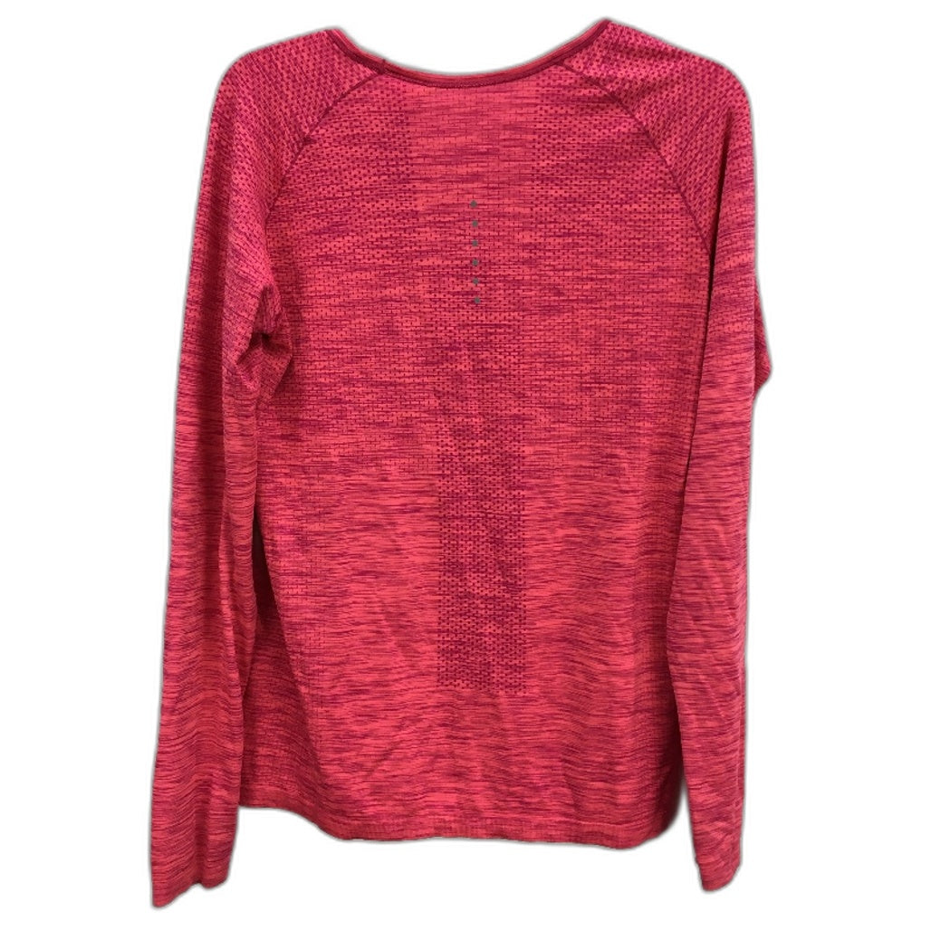 Nike Dri-Fit Hot Pink Long Sleeve Activewear Sports Top Ladies Size Large