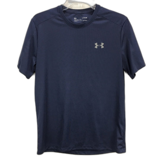Under Armour Navy Blue Heatgear Activewear Sports Lightweight T-Shirt Mens M
